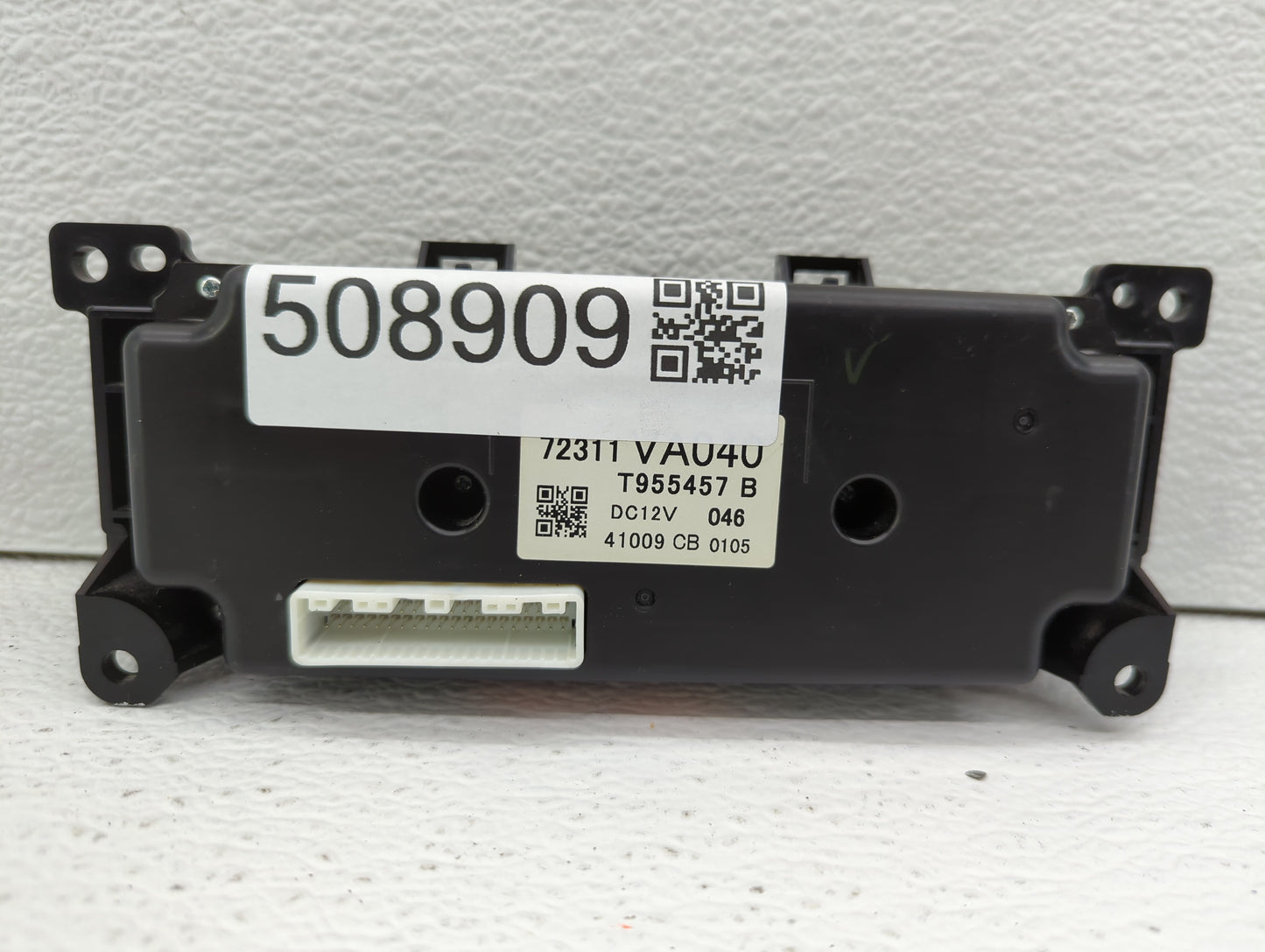 2015 Subaru Wrx Climate Control Module Temperature AC/Heater Replacement P/N:72311VA211 72311VA040 Fits OEM Used Auto Parts 
