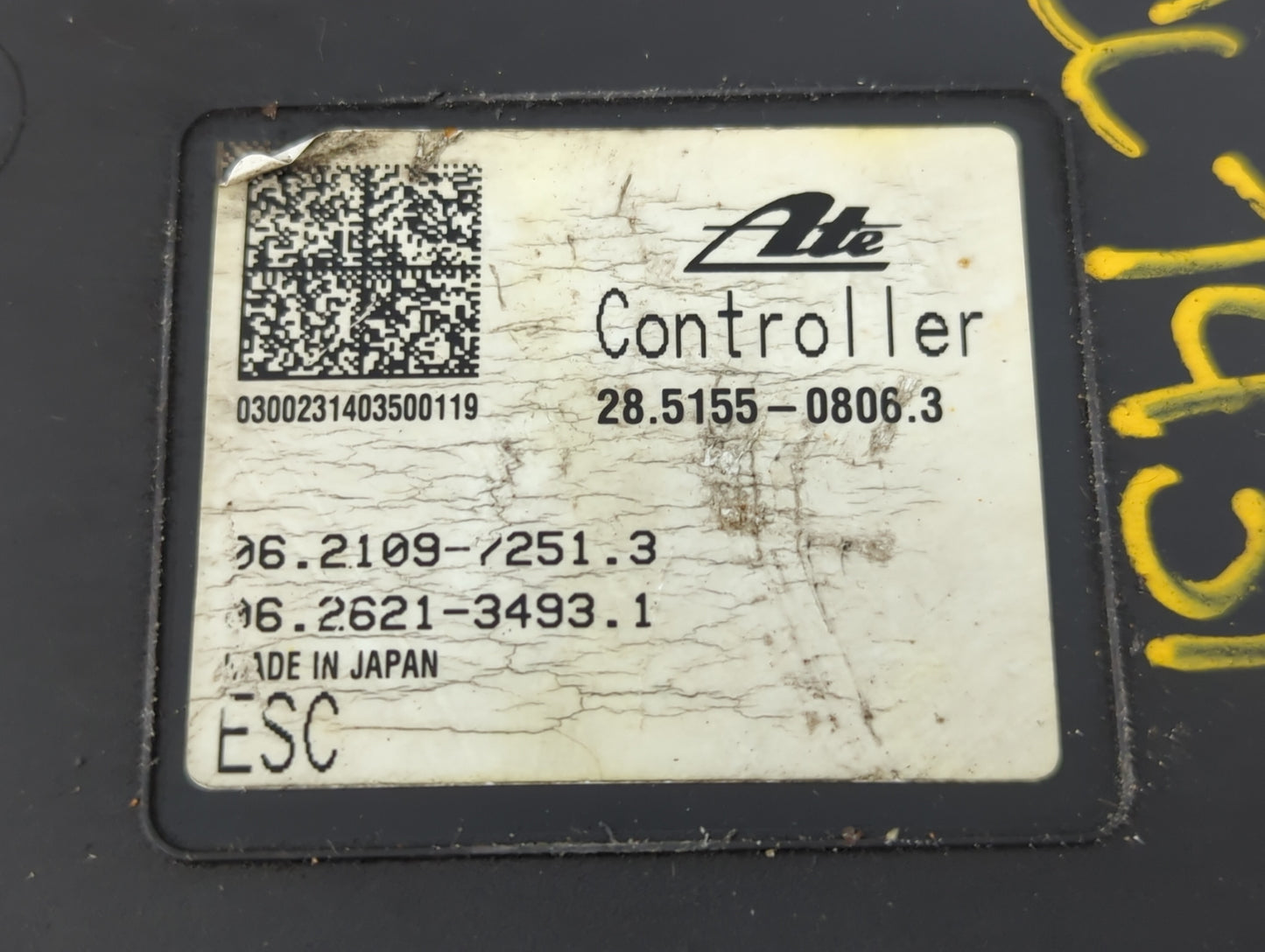 2015 Subaru Wrx ABS Pump Control Module Replacement P/N:5155-0806.3 Fits OEM Used Auto Parts - Oemusedautoparts1.com