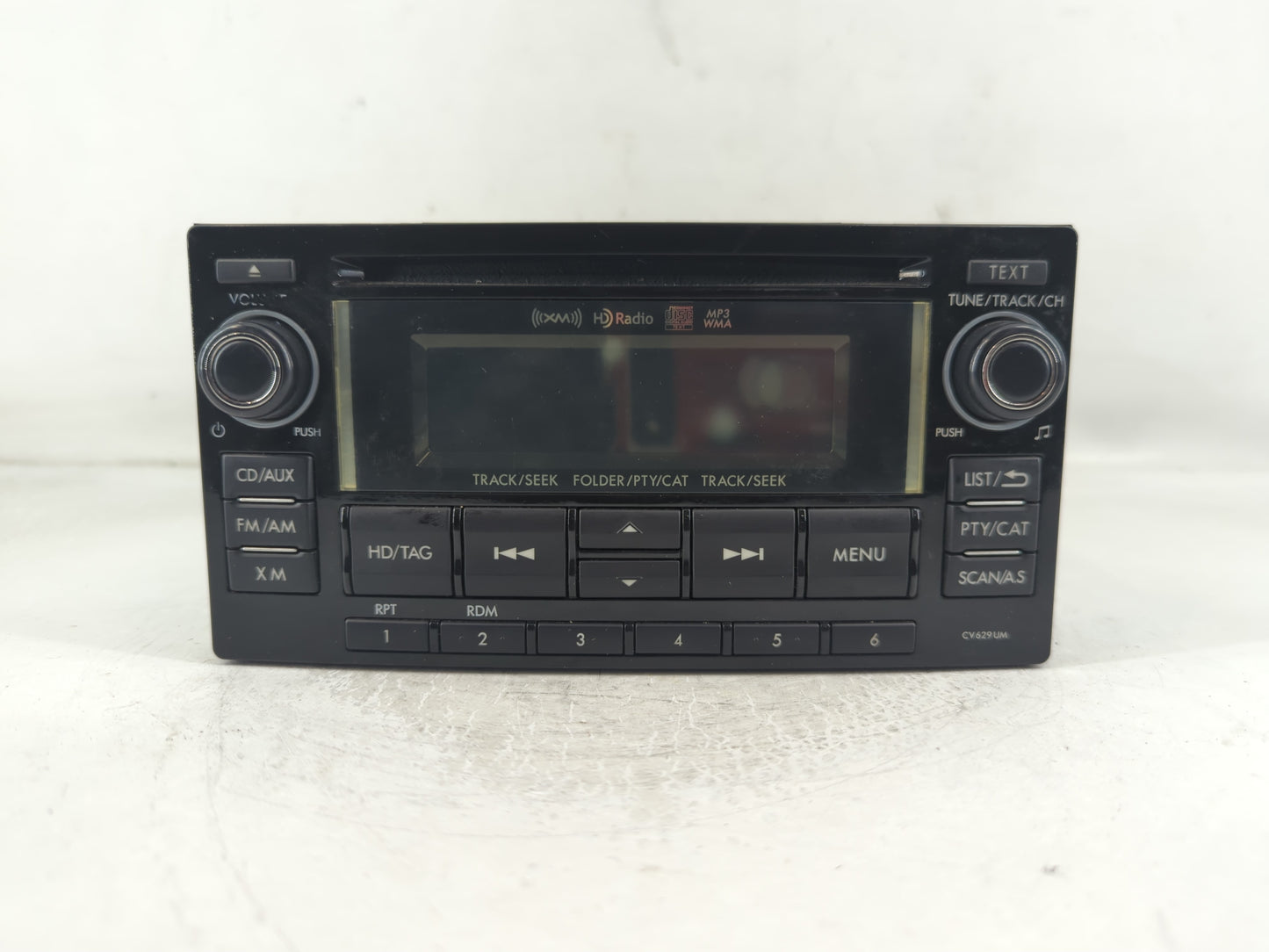 2015 Subaru Wrx Radio AM FM Cd Player Receiver Replacement P/N:86201VA620 Fits OEM Used Auto Parts - Oemusedautoparts1.com