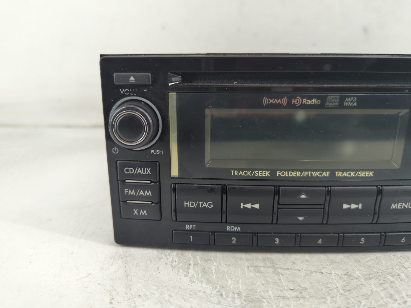 2015 Subaru Wrx Radio AM FM Cd Player Receiver Replacement P/N:86201VA620 Fits OEM Used Auto Parts - Oemusedautoparts1.com