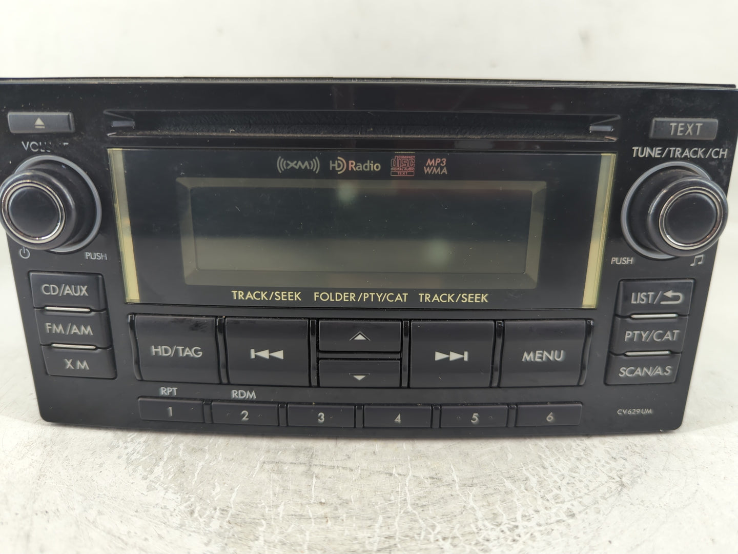 2015 Subaru Wrx Radio AM FM Cd Player Receiver Replacement P/N:86201VA620 Fits OEM Used Auto Parts - Oemusedautoparts1.com