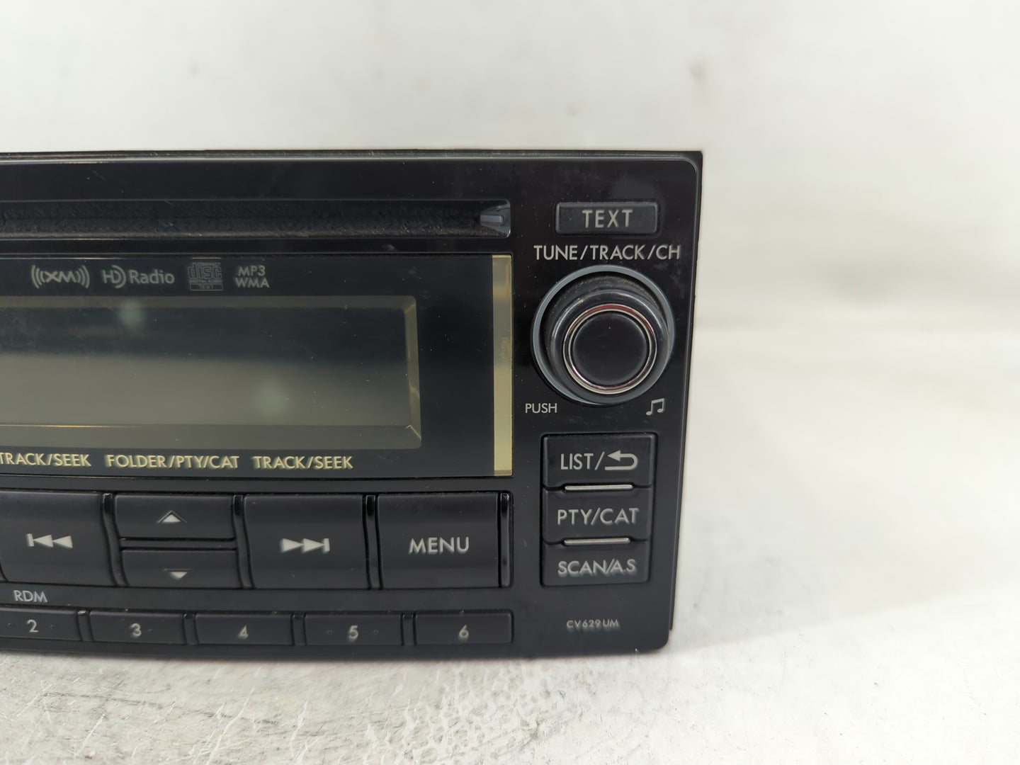 2015 Subaru Wrx Radio AM FM Cd Player Receiver Replacement P/N:86201VA620 Fits OEM Used Auto Parts - Oemusedautoparts1.com
