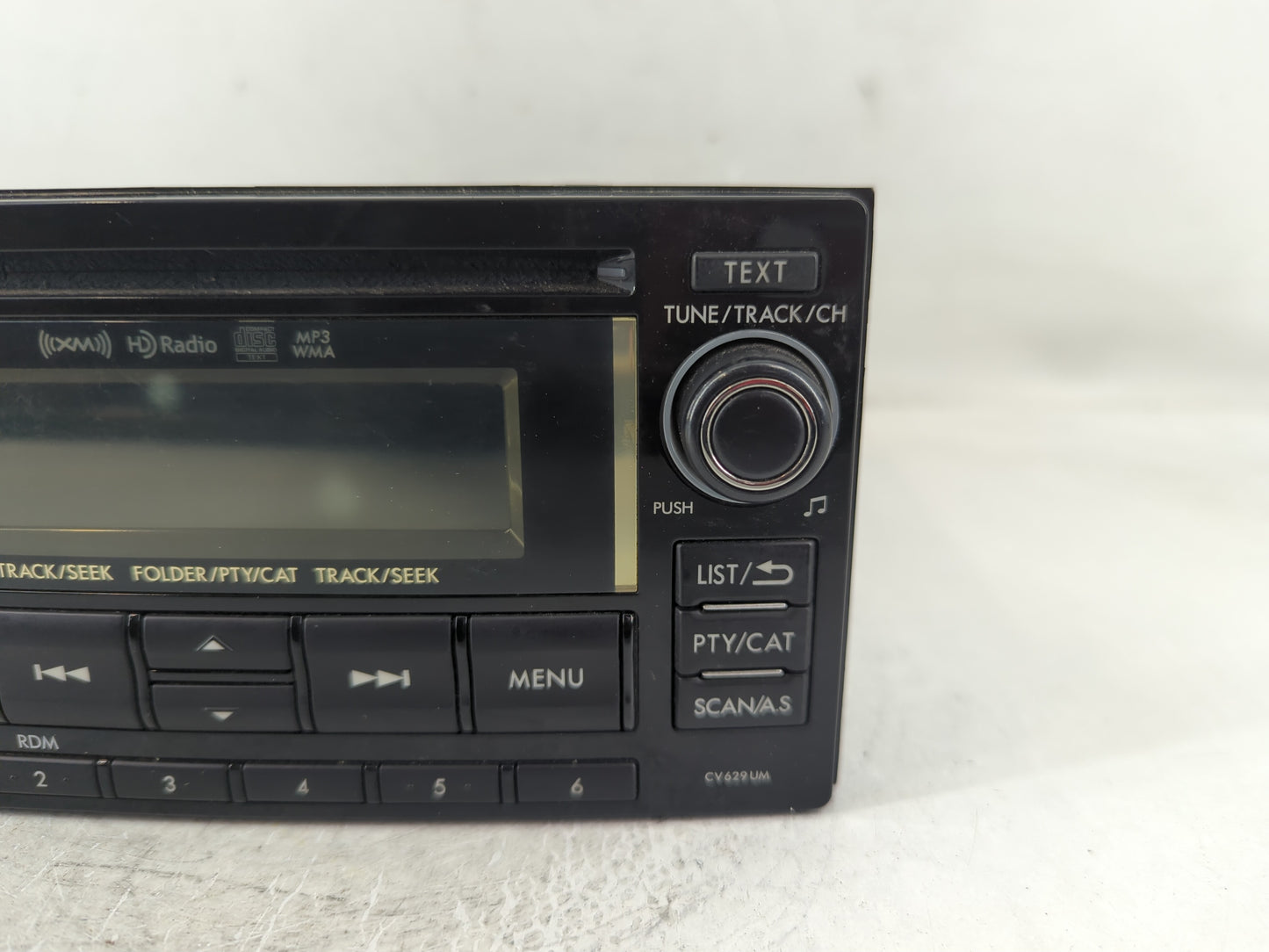 2015 Subaru Wrx Radio AM FM Cd Player Receiver Replacement P/N:86201VA620 Fits OEM Used Auto Parts - Oemusedautoparts1.com