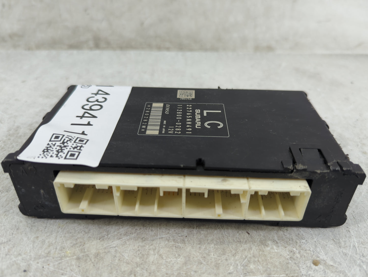 2015 Subaru Xv PCM Engine Control Computer ECU ECM PCU OEM P/N:22765AH491 112800-0282 Fits OEM Used Auto Parts - Oemusedauto