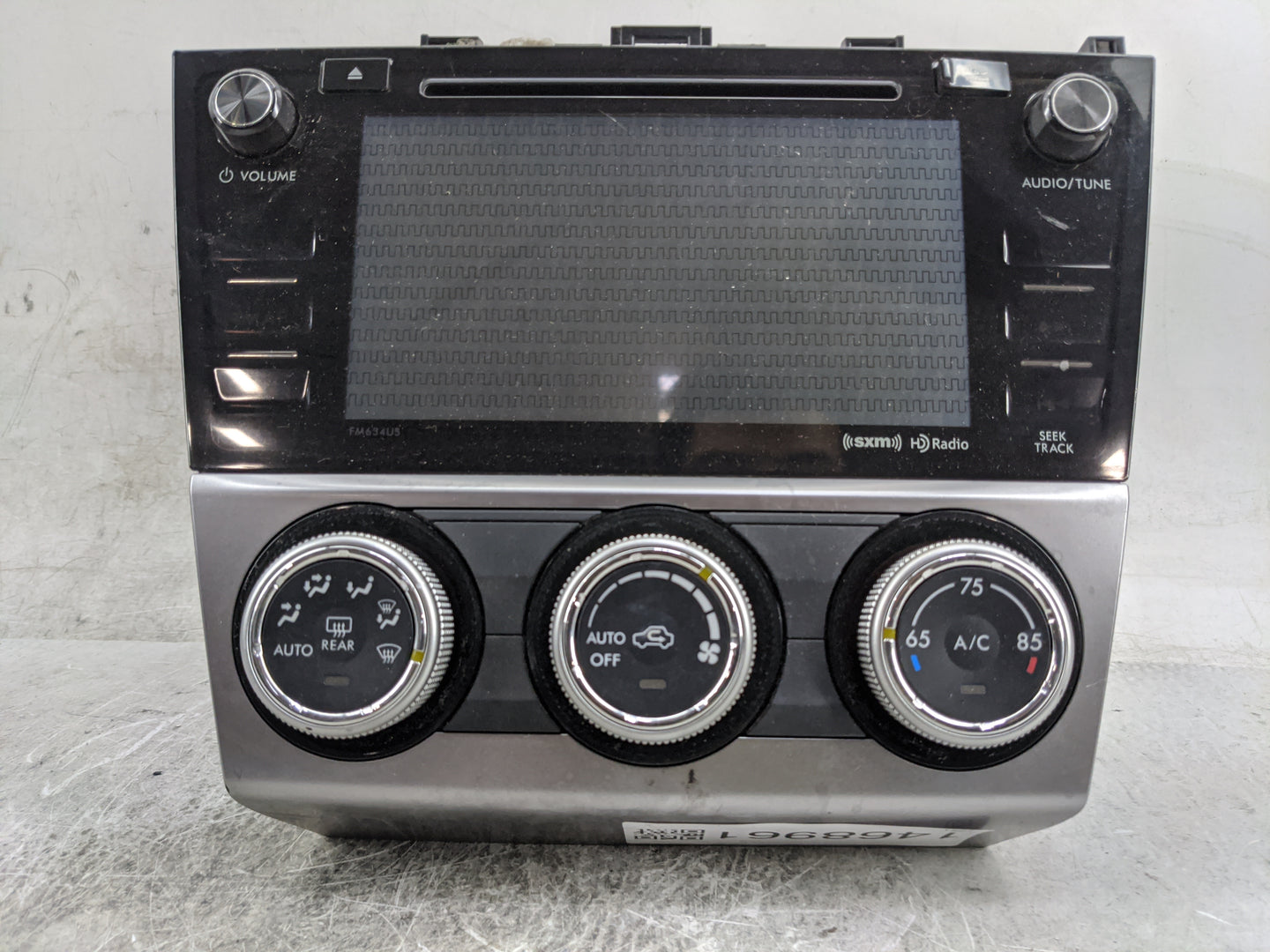 2015 Subaru Xv Climate Control Module Temperature AC/Heater Replacement P/N:72311FJ620 86271FJ630, 138000-7450E101 Fits Fits