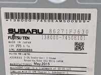 2015 Subaru Xv Climate Control Module Temperature AC/Heater Replacement P/N:72311FJ620 86271FJ630, 138000-7450E101 Fits Fits
