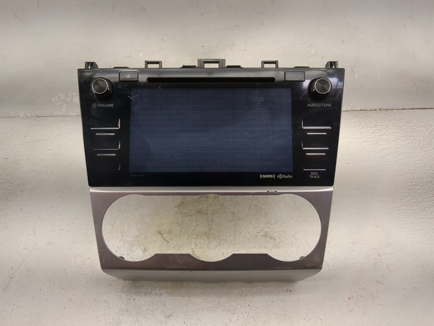2015 Subaru Xv Radio AM FM Cd Player Receiver Replacement P/N:86201FJ660 138000-6170D101, 138000-6170DAM202794 Fits OEM Used