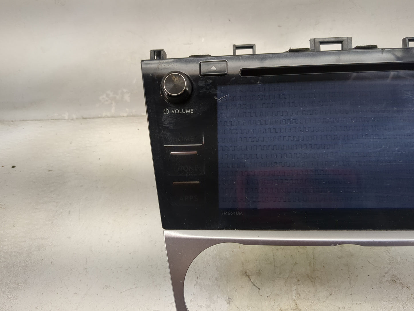 2015 Subaru Xv Radio AM FM Cd Player Receiver Replacement P/N:86201FJ660 138000-6170D101, 138000-6170DAM202794 Fits OEM Used