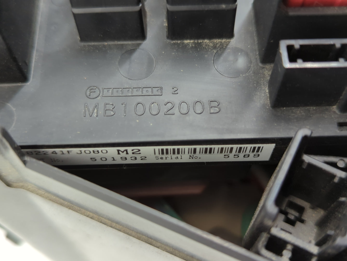 2015 Subaru Xv Fusebox Fuse Box Panel Relay Module P/N:MB100200B Fits OEM Used Auto Parts - Oemusedautoparts1.com