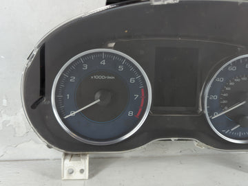 2015 Subaru Xv Instrument Cluster Speedometer Gauges P/N:0428103 Fits OEM Used Auto Parts