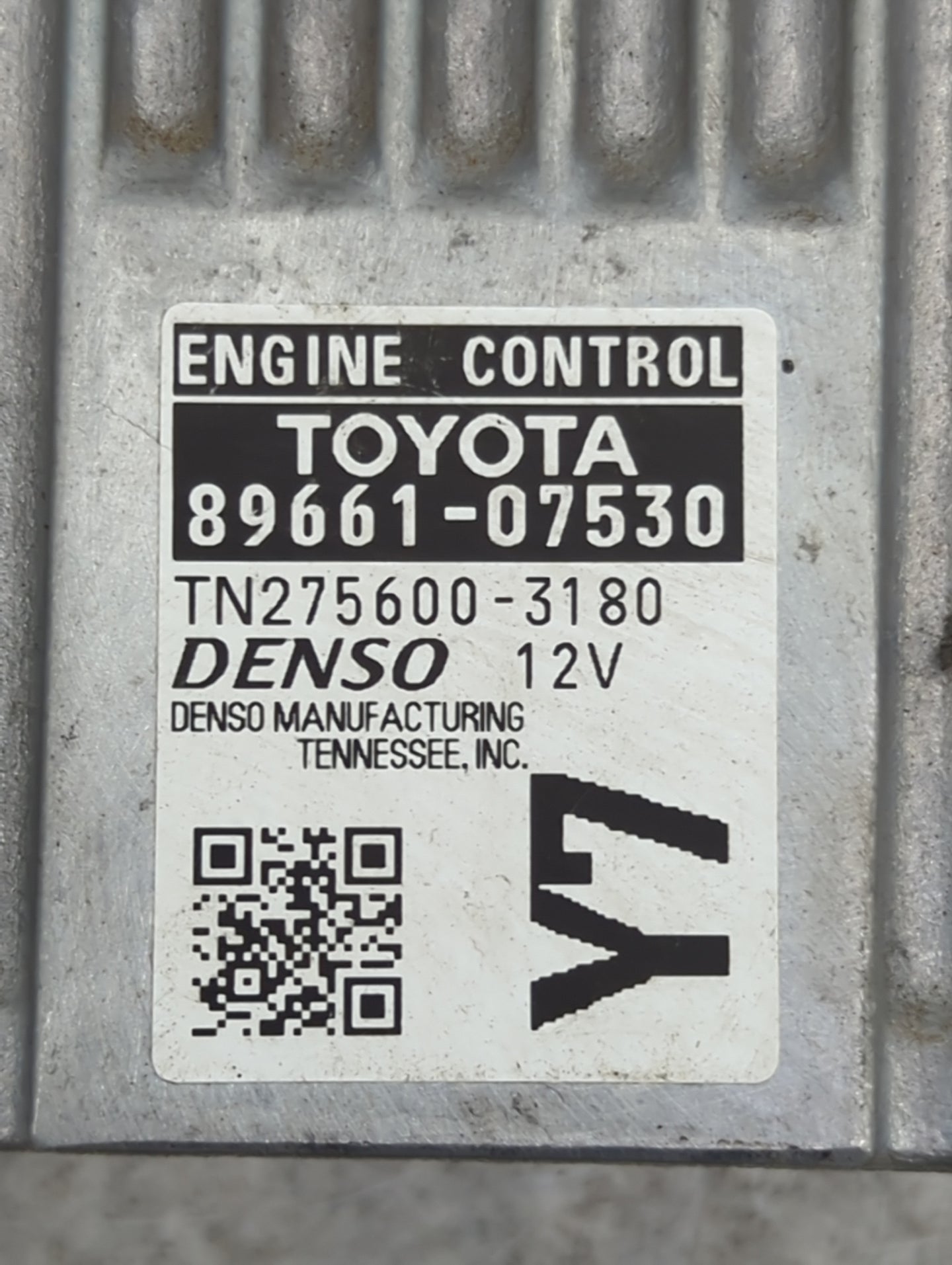 2015 Toyota Avalon PCM Engine Control Computer ECU ECM PCU OEM P/N:89661-07530 Fits OEM Used Auto Parts - Oemusedautoparts1.