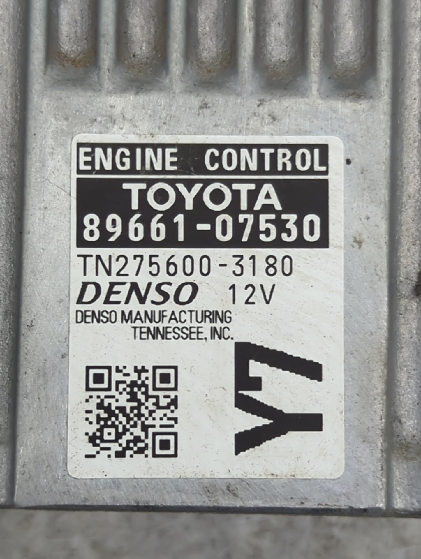 2015 Toyota Avalon PCM Engine Control Computer ECU ECM PCU OEM P/N:89661-07530 Fits OEM Used Auto Parts - Oemusedautoparts1.