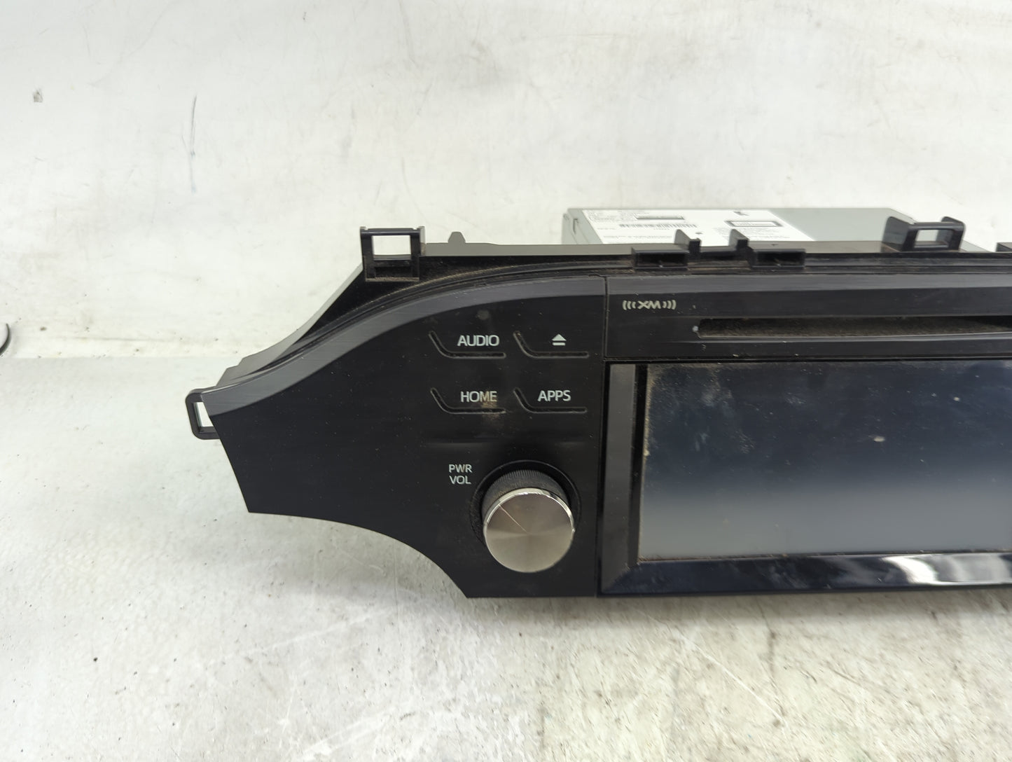 2015 Toyota Avalon Radio AM FM Cd Player Receiver Replacement P/N:86100-07090 CQ-XS44E08X, BT1401 Fits OEM Used Auto Parts -