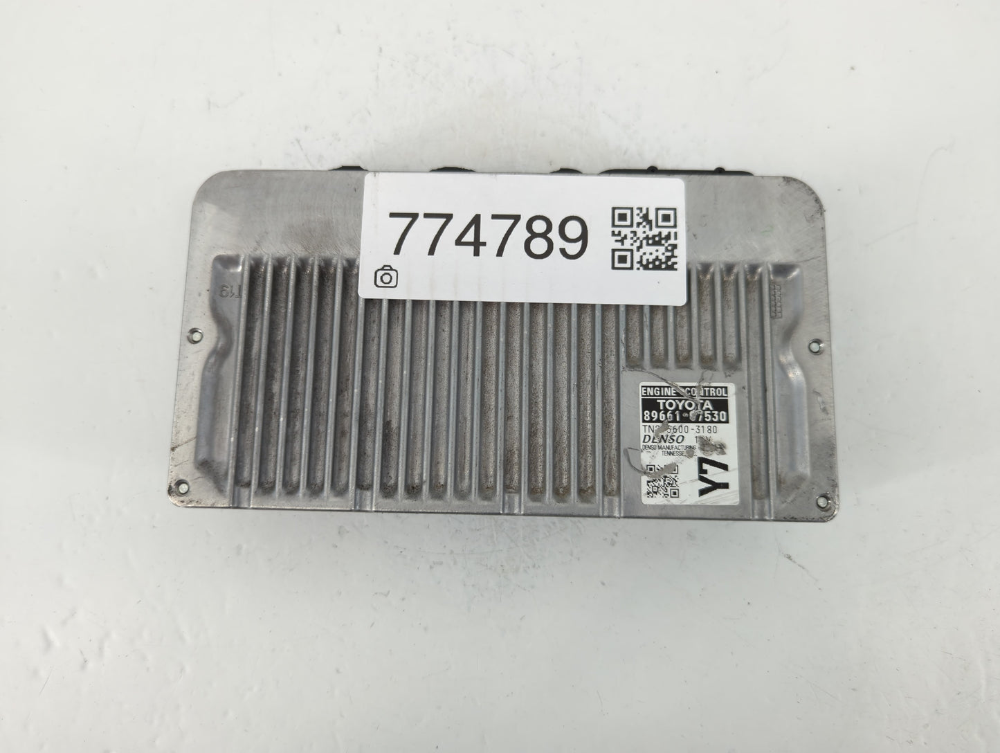 2015 Toyota Avalon PCM Engine Control Computer ECU ECM PCU OEM P/N:89661-07530 Fits OEM Used Auto Parts - Oemusedautoparts1.
