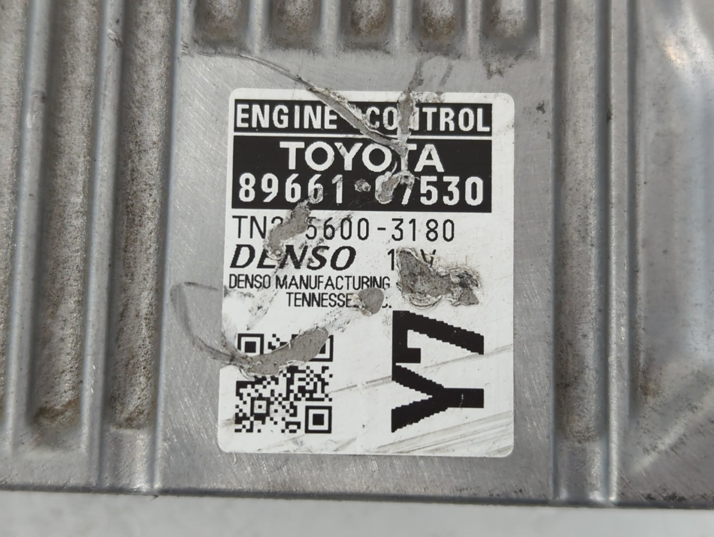 2015 Toyota Avalon PCM Engine Control Computer ECU ECM PCU OEM P/N:89661-07530 Fits OEM Used Auto Parts - Oemusedautoparts1.