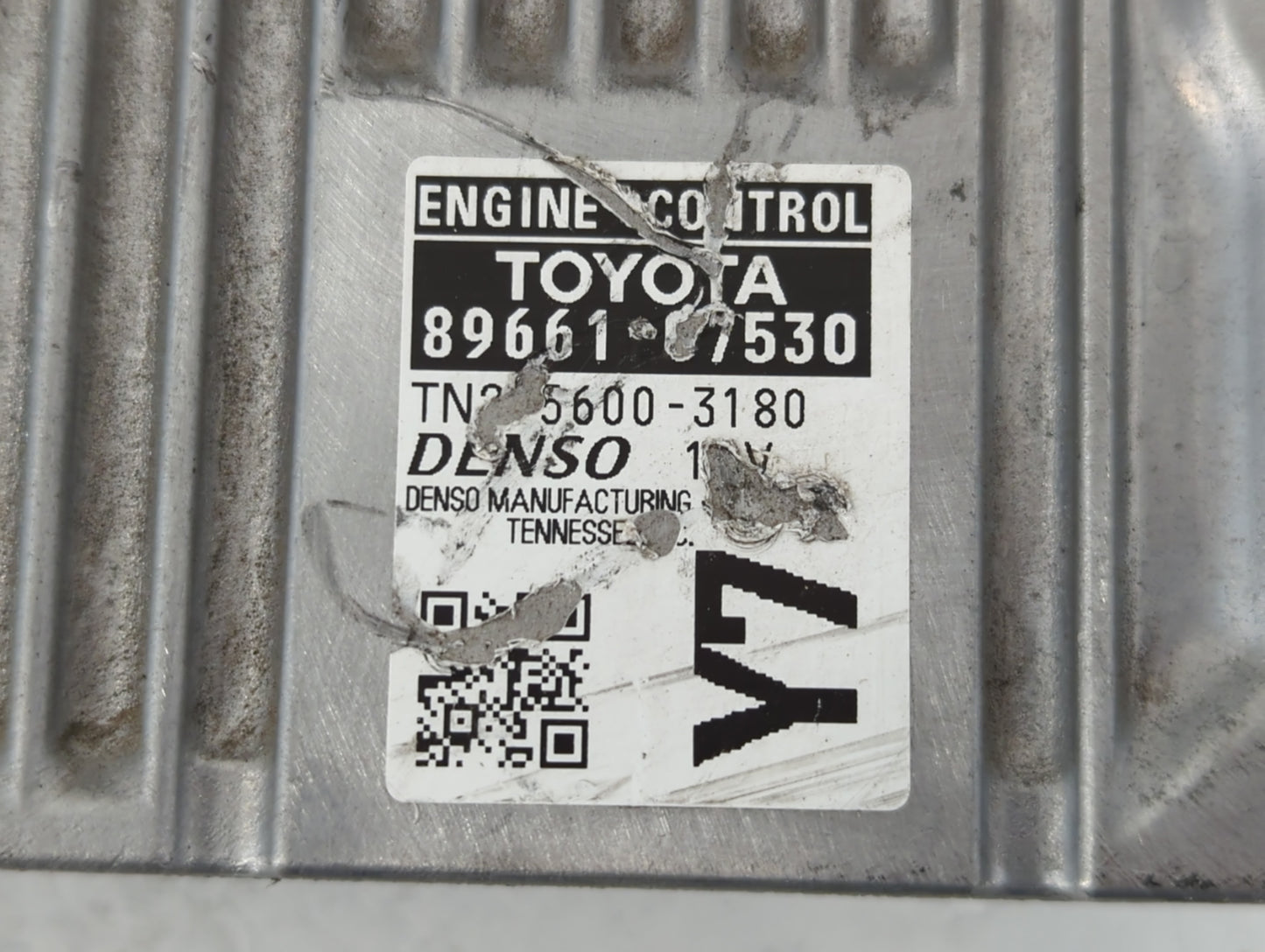 2015 Toyota Avalon PCM Engine Control Computer ECU ECM PCU OEM P/N:89661-07530 Fits OEM Used Auto Parts - Oemusedautoparts1.