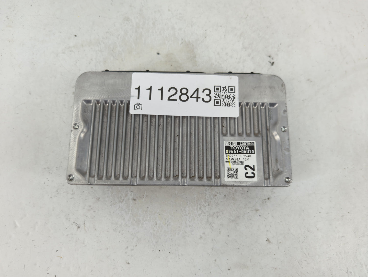 2015 Toyota Camry PCM Engine Control Computer ECU ECM PCU OEM P/N:TN275600-2540 89661-06U10 Fits OEM Used Auto Parts - Oemus