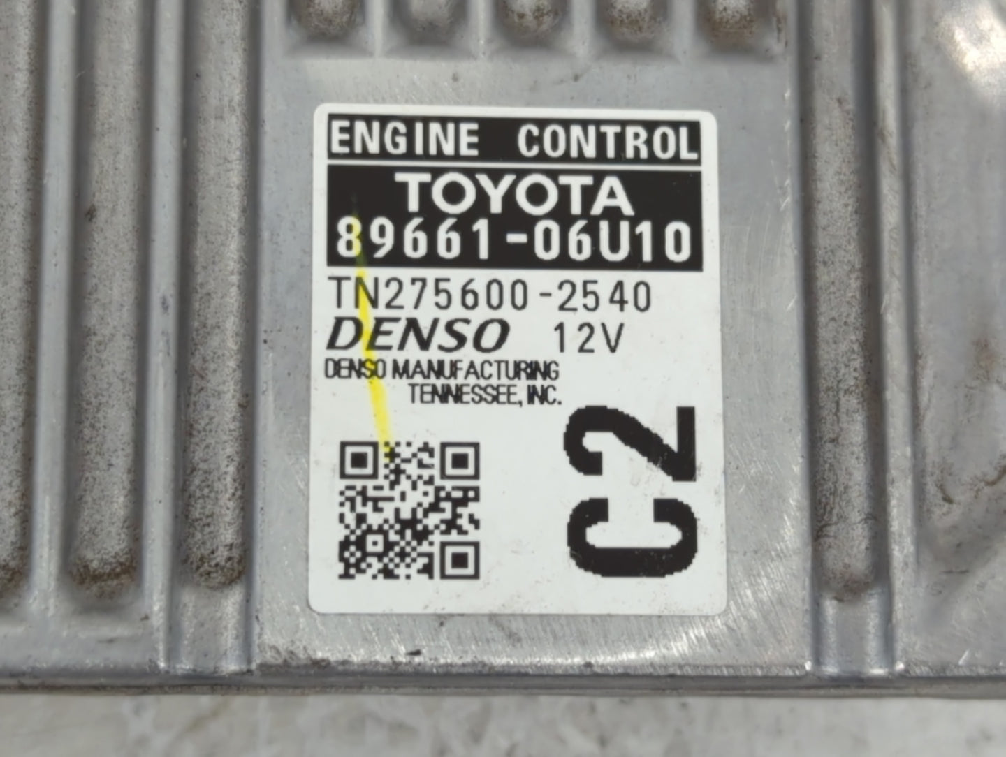 2015 Toyota Camry PCM Engine Control Computer ECU ECM PCU OEM P/N:TN275600-2540 89661-06U10 Fits OEM Used Auto Parts - Oemus
