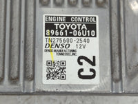 2015 Toyota Camry PCM Engine Control Computer ECU ECM PCU OEM P/N:TN275600-2540 89661-06U10 Fits OEM Used Auto Parts - Oemus