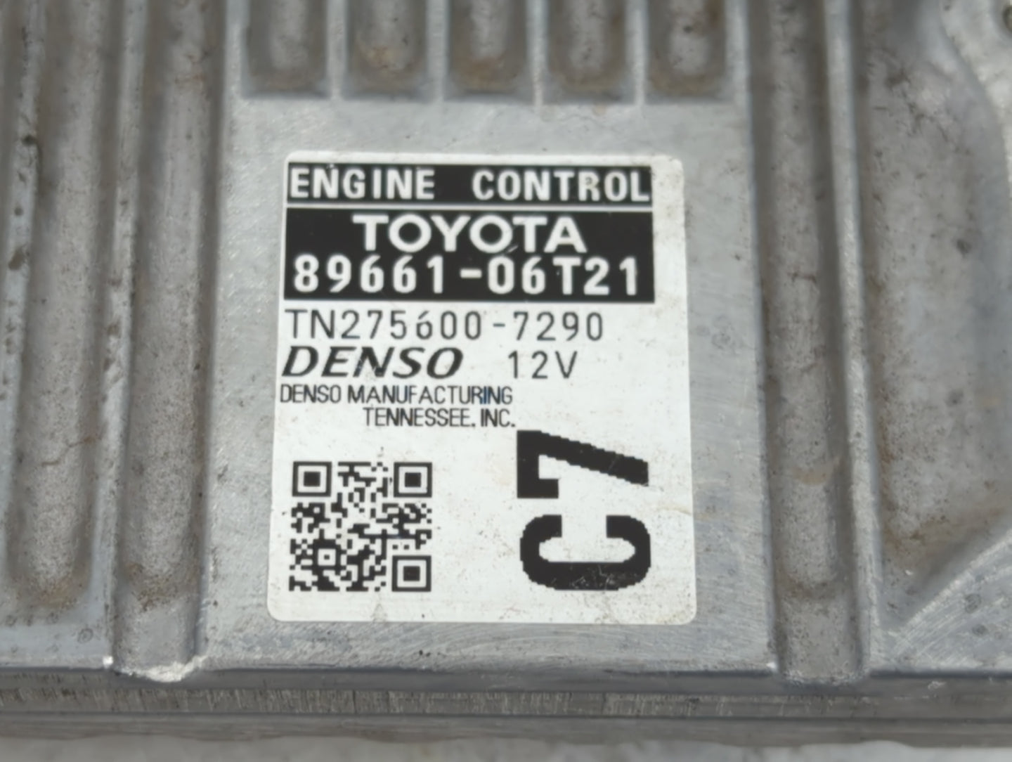 2015 Toyota Camry PCM Engine Control Computer ECU ECM PCU OEM P/N:89661-06T21 Fits OEM Used Auto Parts - Oemusedautoparts1.c