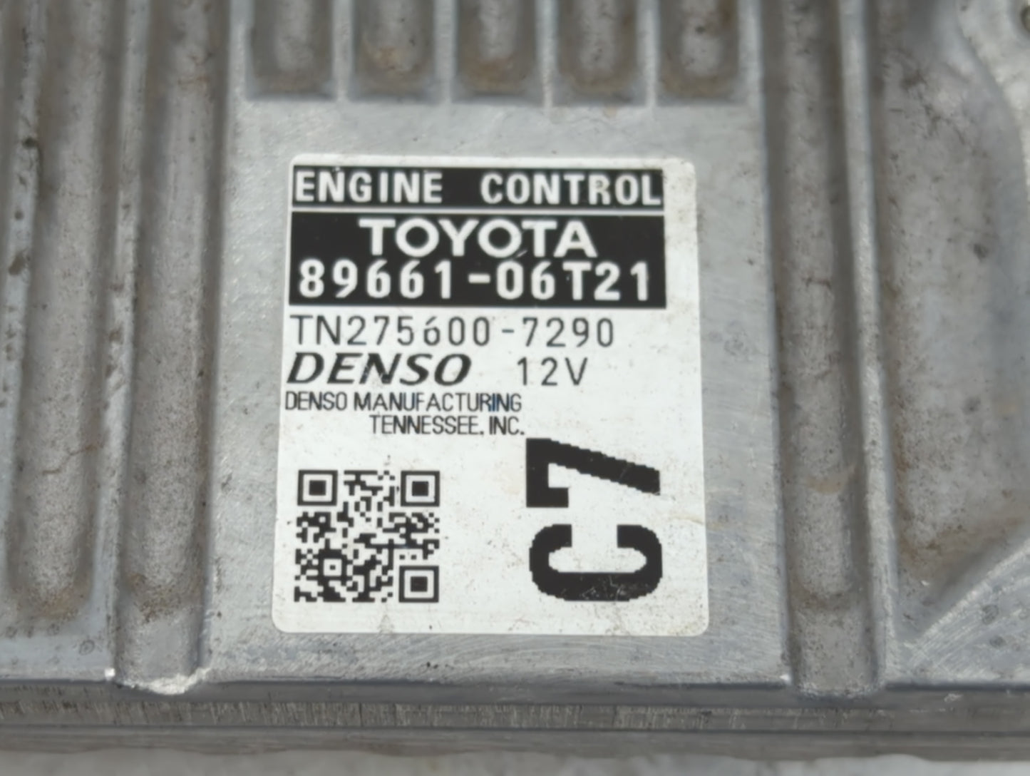 2015 Toyota Camry PCM Engine Control Computer ECU ECM PCU OEM P/N:89661-06T21 Fits OEM Used Auto Parts - Oemusedautoparts1.c