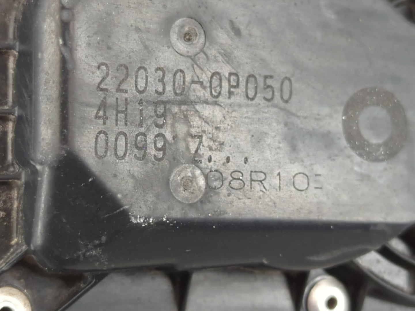 2007-2017 Toyota Camry Throttle Body P/N:22030-0R050 Fits OEM Used Auto Parts - Oemusedautoparts1.com