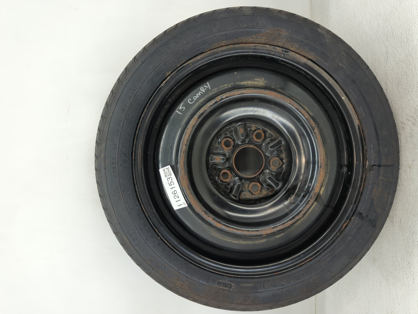 2007-2017 Toyota Camry Spare Donut Tire Wheel Rim Oem - Oemusedautoparts1.com