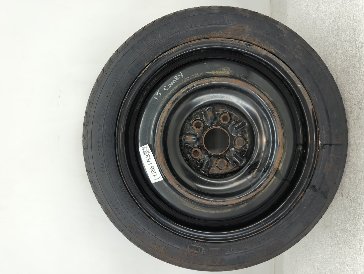 2007-2017 Toyota Camry Spare Donut Tire Wheel Rim Oem - Oemusedautoparts1.com