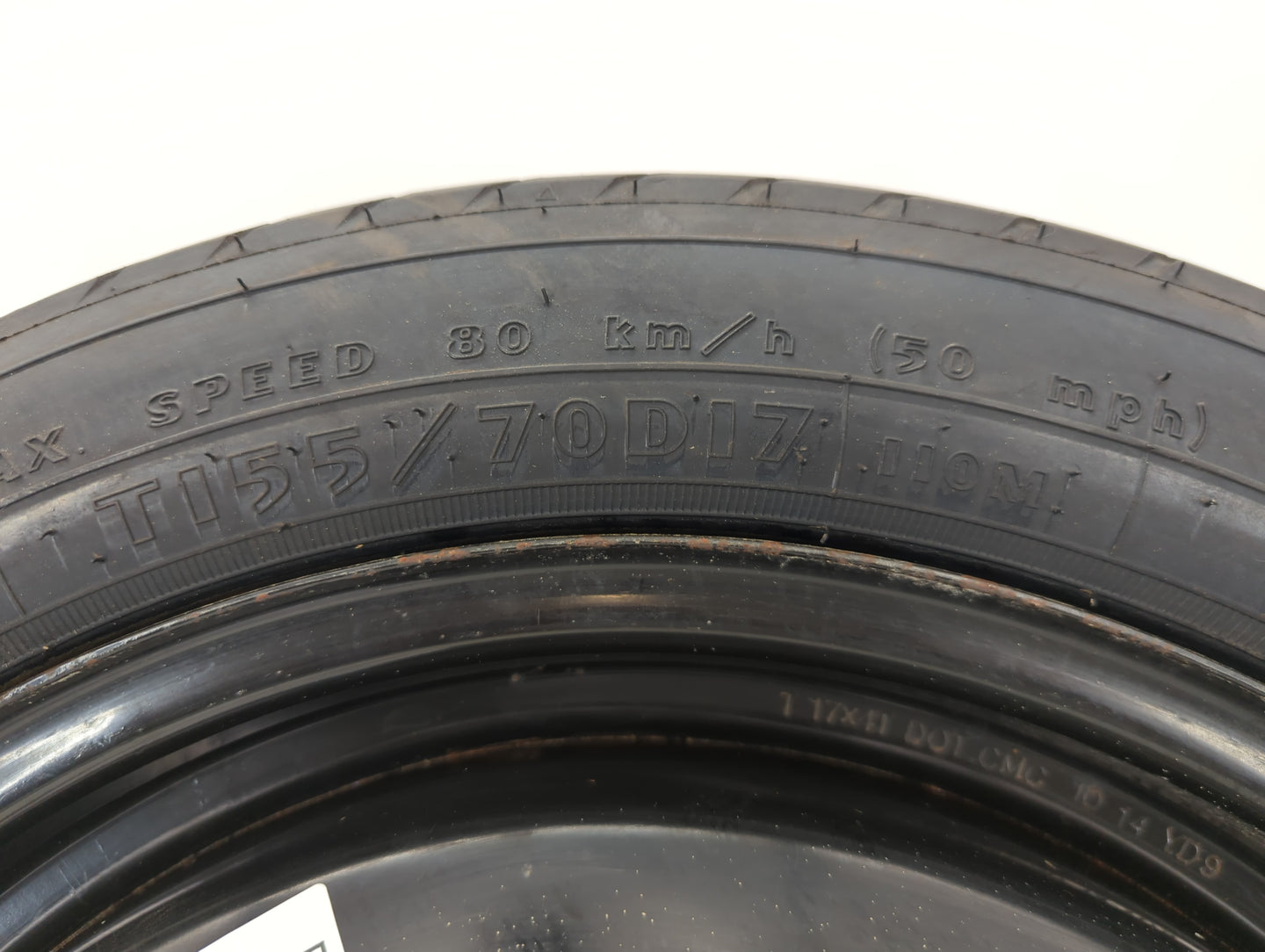 2007-2017 Toyota Camry Spare Donut Tire Wheel Rim Oem - Oemusedautoparts1.com