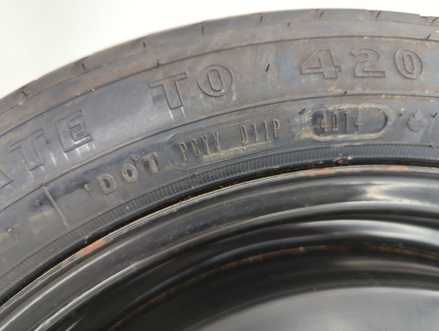 2007-2017 Toyota Camry Spare Donut Tire Wheel Rim Oem - Oemusedautoparts1.com