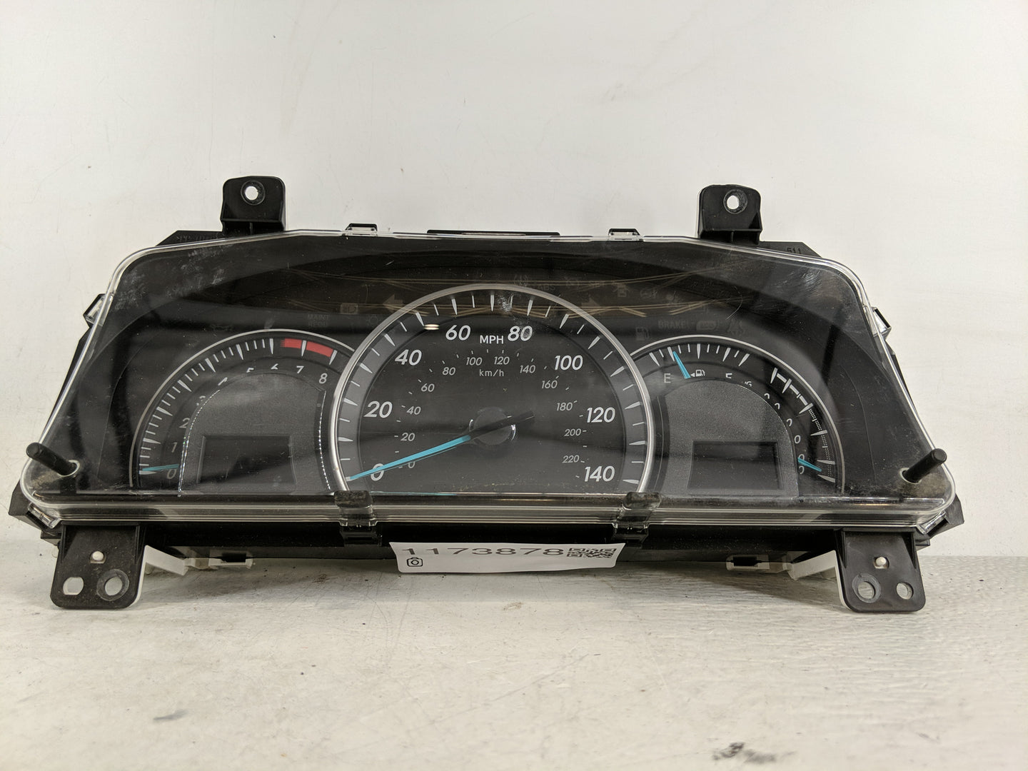 2015-2017 Toyota Camry Instrument Cluster Speedometer Gauges P/N:83800-0X790 Fits Fits 2015 2016 2017 OEM Used Auto Parts - 