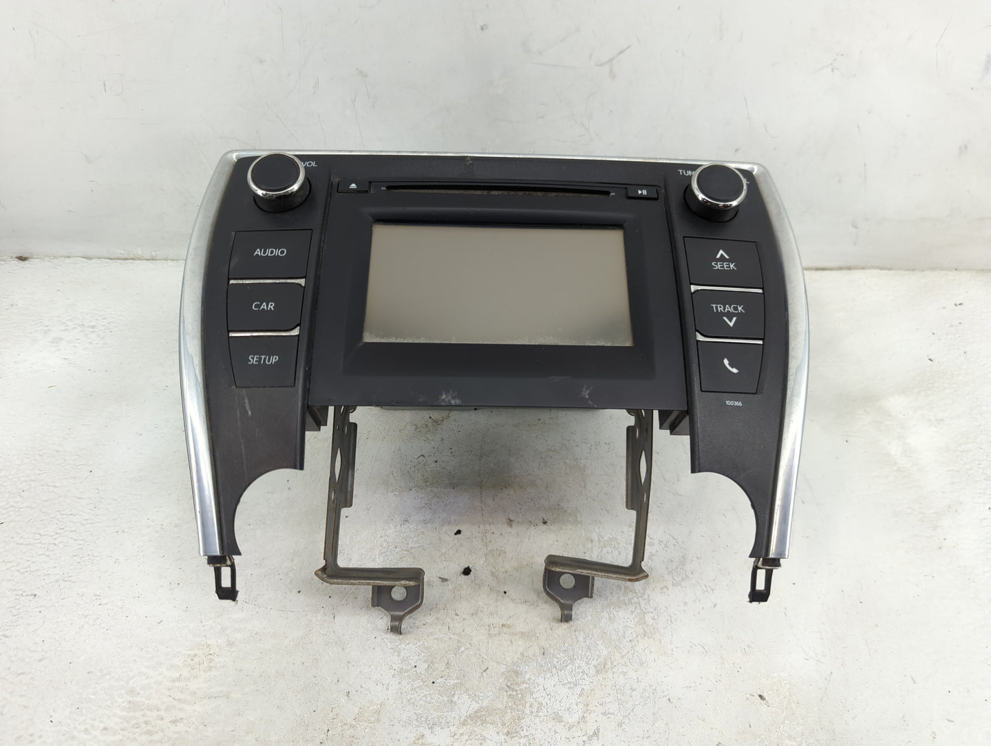 2015 Toyota Camry Radio AM FM Cd Player Receiver Replacement Fits OEM Used Auto Parts - Oemusedautoparts1.com