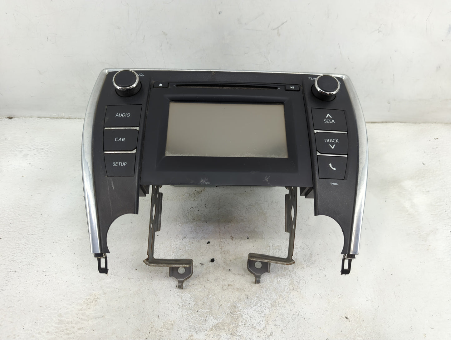 2015 Toyota Camry Radio AM FM Cd Player Receiver Replacement Fits OEM Used Auto Parts - Oemusedautoparts1.com