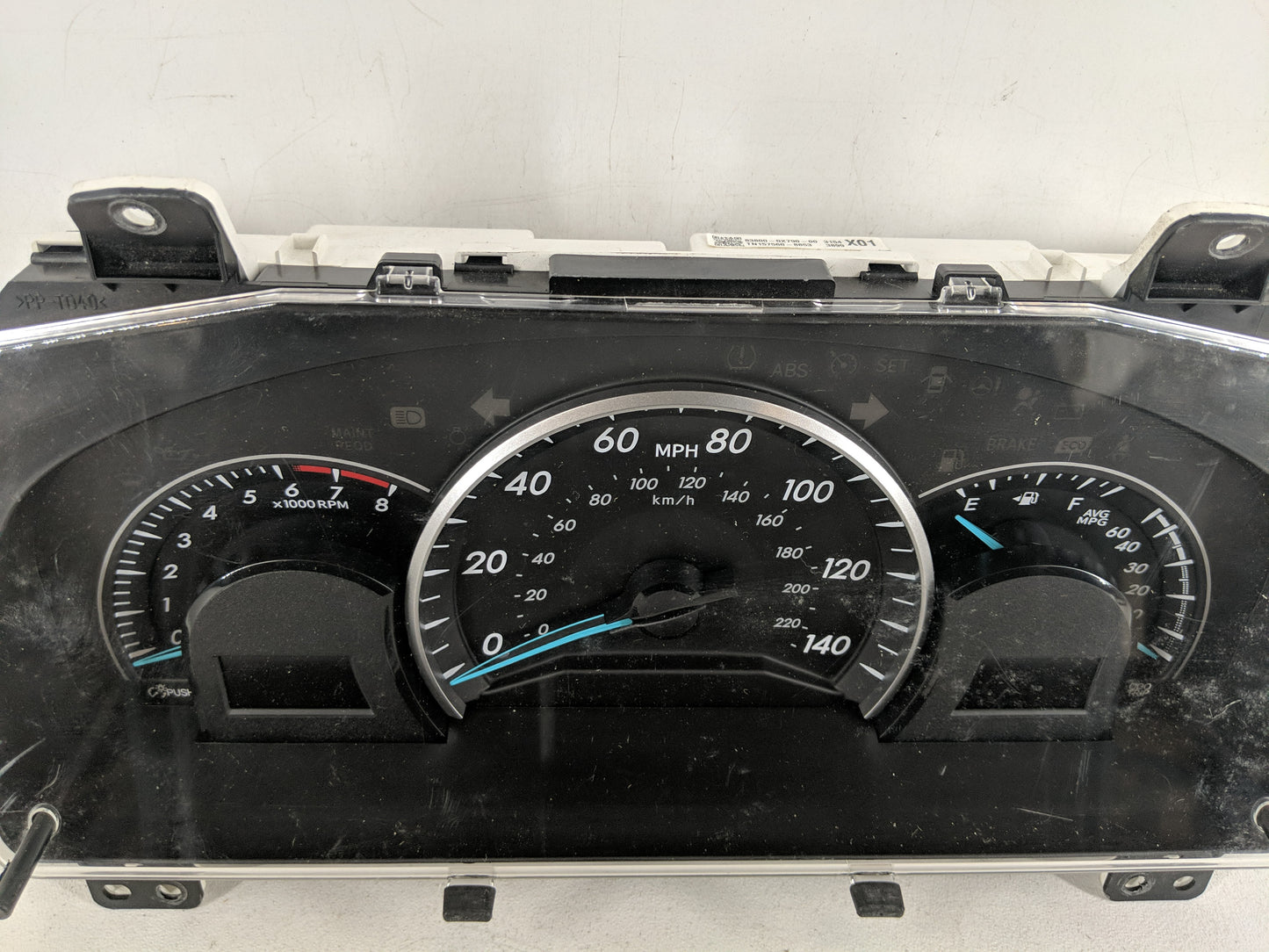 2015-2017 Toyota Camry Instrument Cluster Speedometer Gauges P/N:83800-0X790-00 Fits Fits 2015 2016 2017 OEM Used Auto Parts