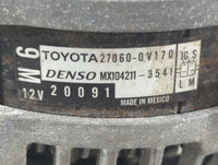 2015-2017 Toyota Camry Alternator Replacement Generator Charging Assembly Engine OEM P/N:27060-0V170 Fits OEM Used Auto Part