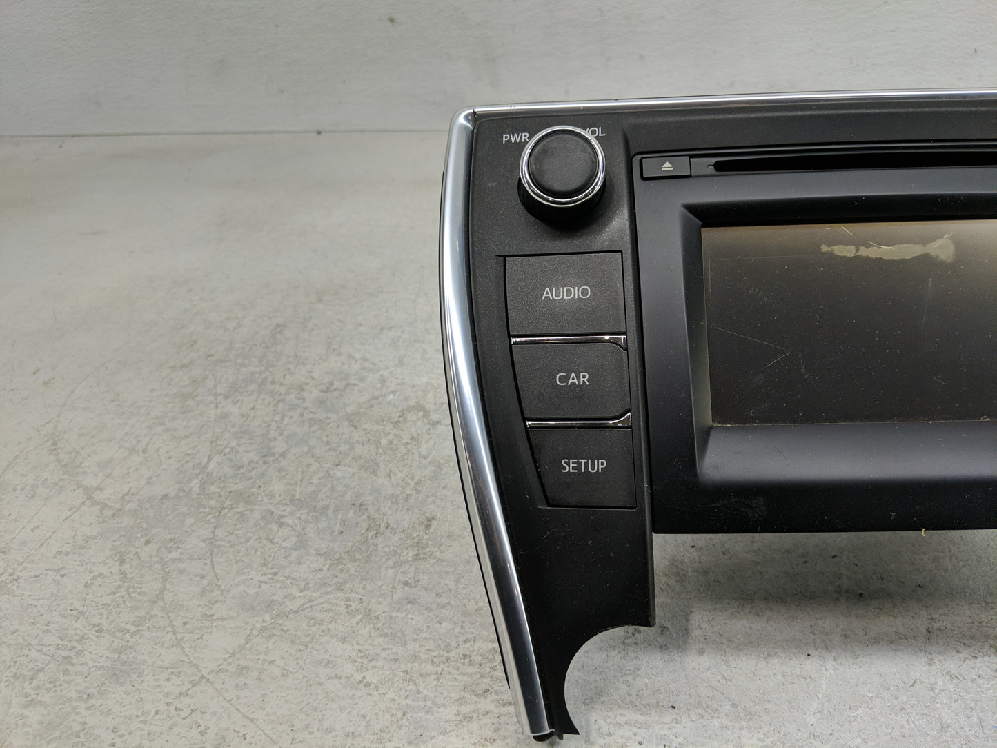 2015 Toyota Camry Radio AM FM Cd Player Receiver Replacement P/N:86140-06370 Fits OEM Used Auto Parts - Oemusedautoparts1.co