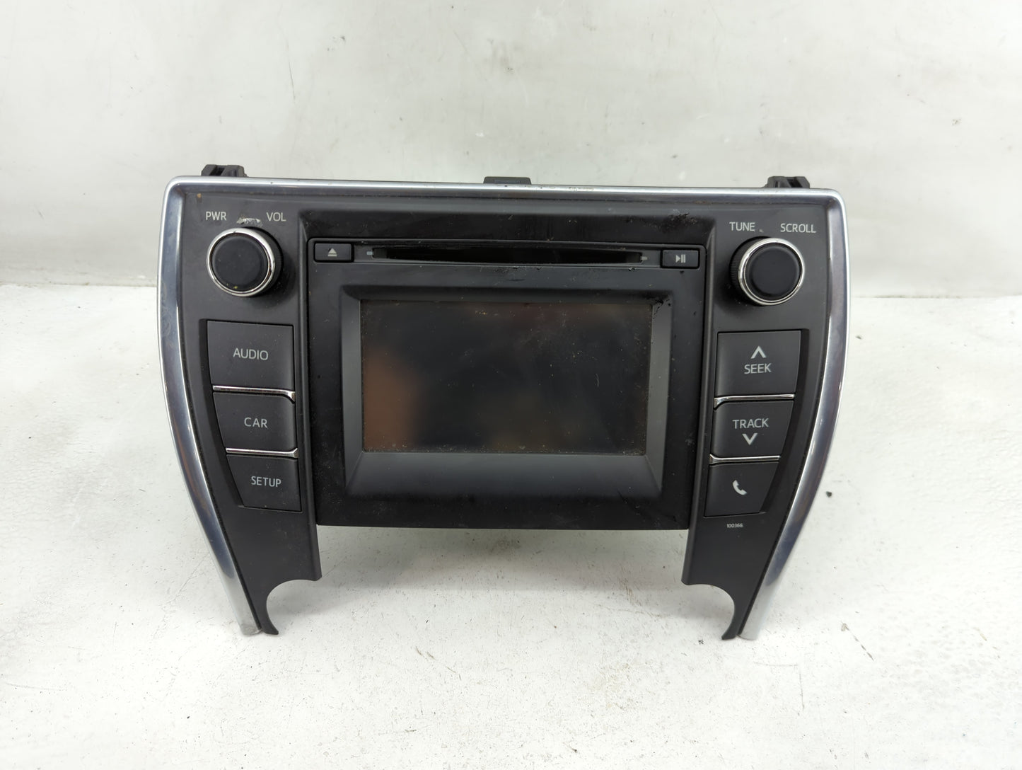 2015 Toyota Camry Radio AM FM Cd Player Receiver Replacement P/N:86140-06390 Fits OEM Used Auto Parts - Oemusedautoparts1.co