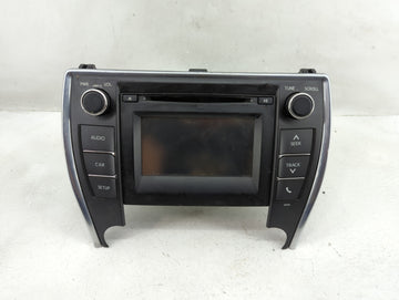 2015 Toyota Camry Radio AM FM Cd Player Receiver Replacement P/N:86140-06390 Fits OEM Used Auto Parts - Oemusedautoparts1.co