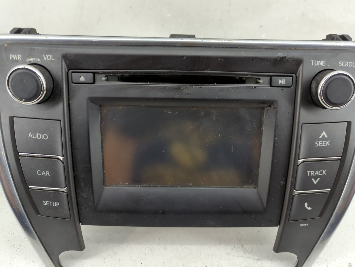 2015 Toyota Camry Radio AM FM Cd Player Receiver Replacement P/N:86140-06390 Fits OEM Used Auto Parts - Oemusedautoparts1.co