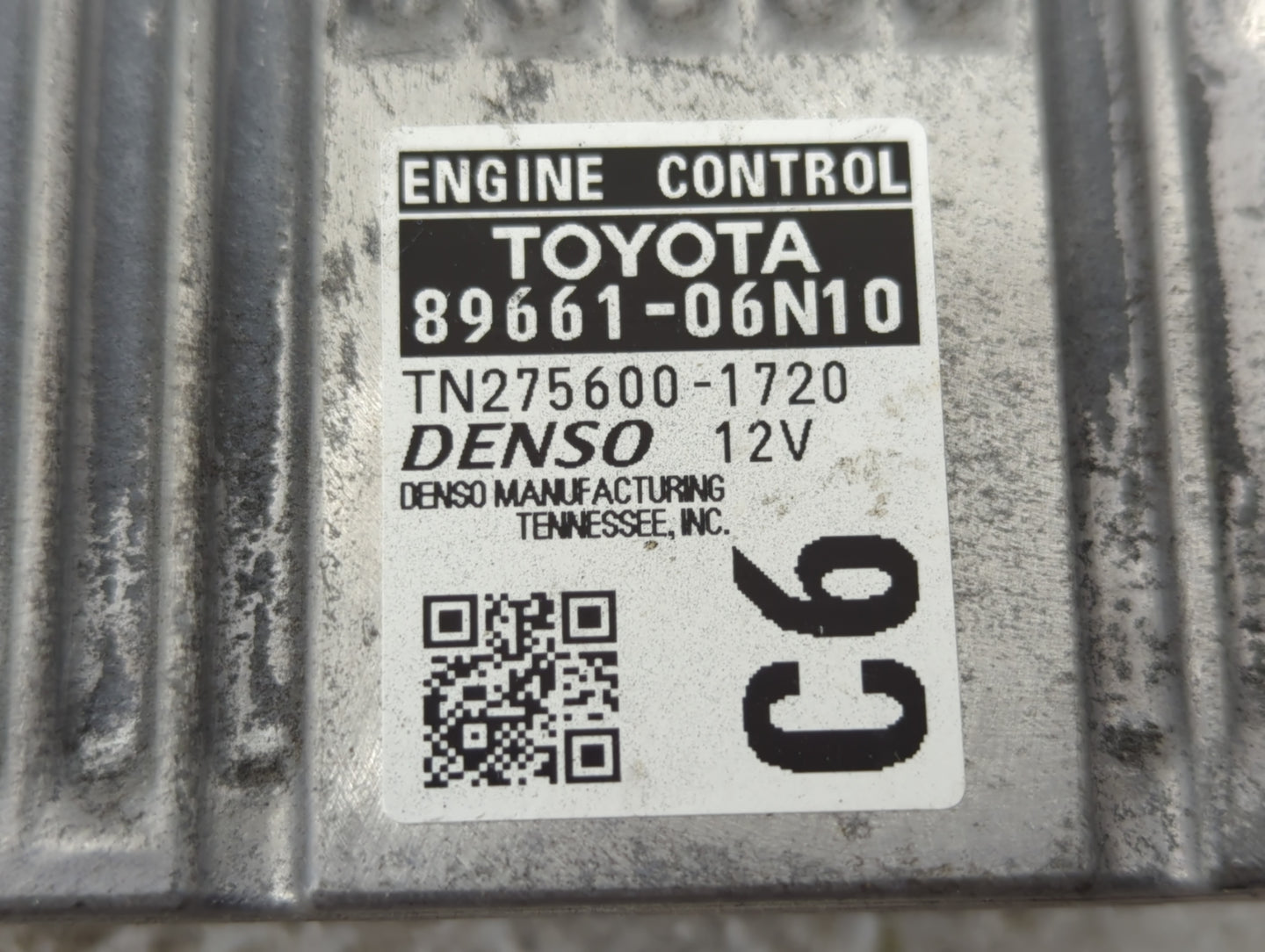 2015 Toyota Camry PCM Engine Control Computer ECU ECM PCU OEM P/N:89661-06N10 Fits OEM Used Auto Parts - Oemusedautoparts1.c