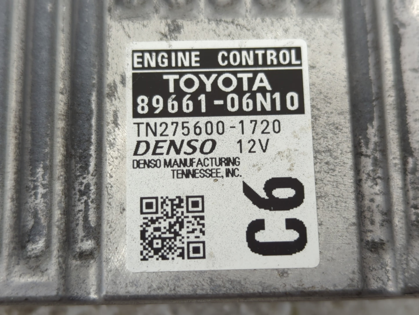 2015 Toyota Camry PCM Engine Control Computer ECU ECM PCU OEM P/N:89661-06N10 Fits OEM Used Auto Parts - Oemusedautoparts1.c