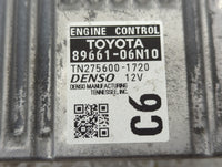2015 Toyota Camry PCM Engine Control Computer ECU ECM PCU OEM P/N:89661-06N10 Fits OEM Used Auto Parts - Oemusedautoparts1.c
