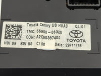 2015-2017 Toyota Camry Climate Control Module Temperature AC/Heater Replacement P/N:55900-06320 Fits Fits 2015 2016 2017 OEM