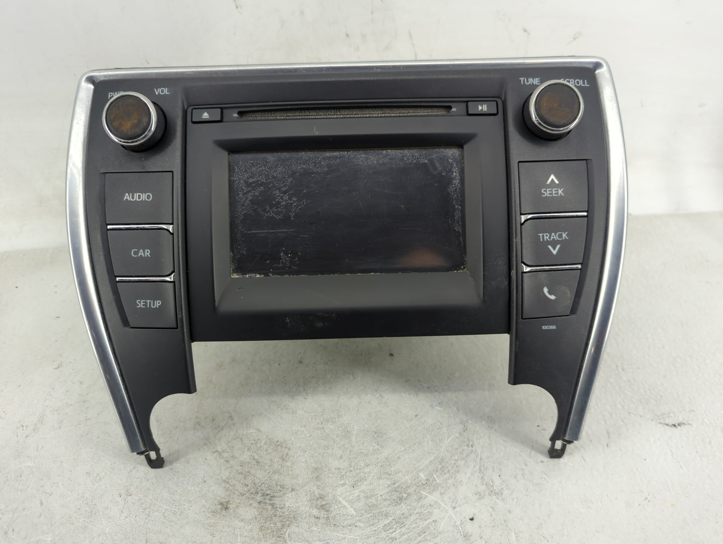 2015 Toyota Camry Radio AM FM Cd Player Receiver Replacement P/N:86140-06070 Fits OEM Used Auto Parts - Oemusedautoparts1.co