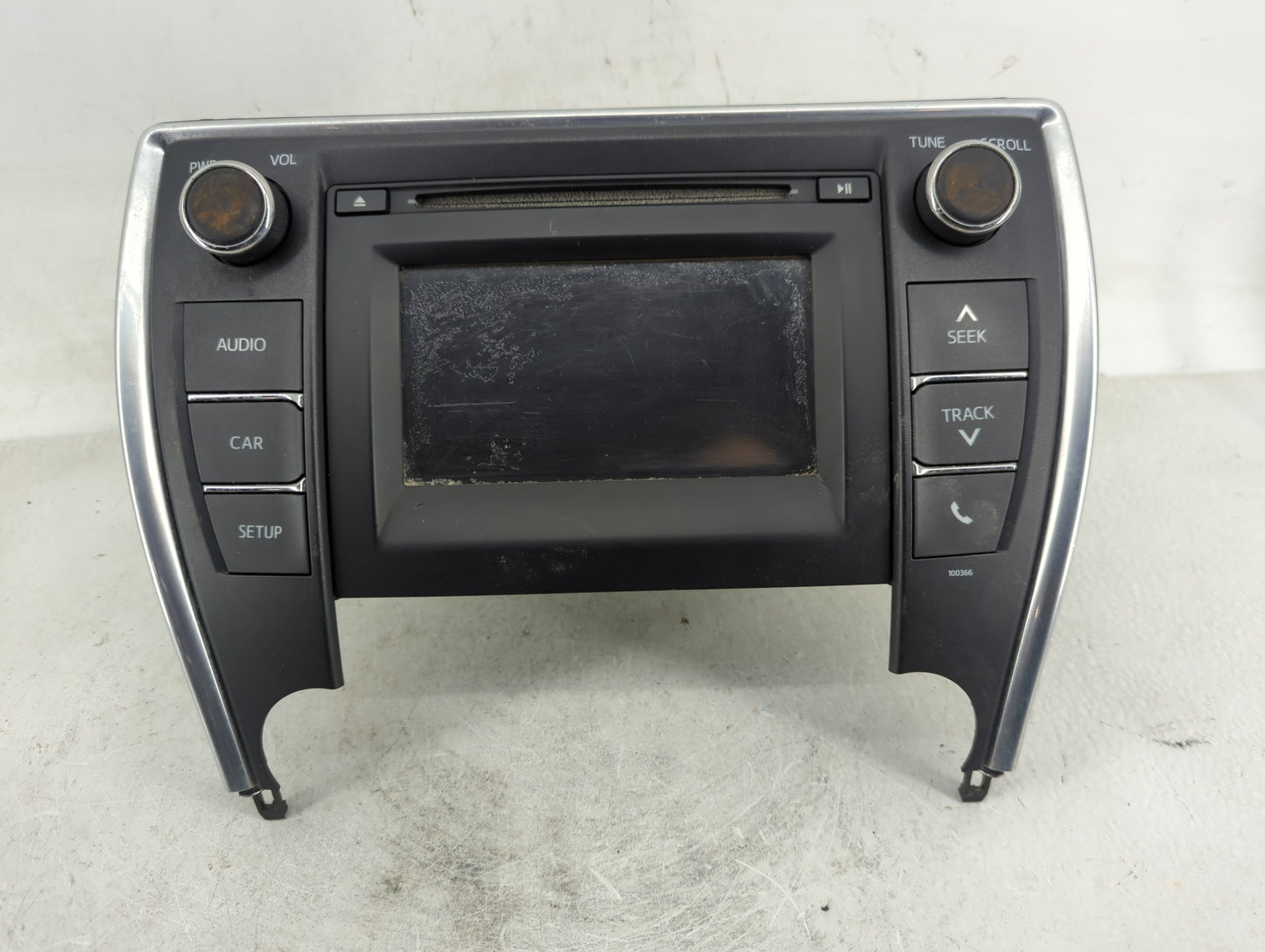 2015 Toyota Camry Radio AM FM Cd Player Receiver Replacement P/N:86140-06070 Fits OEM Used Auto Parts - Oemusedautoparts1.co