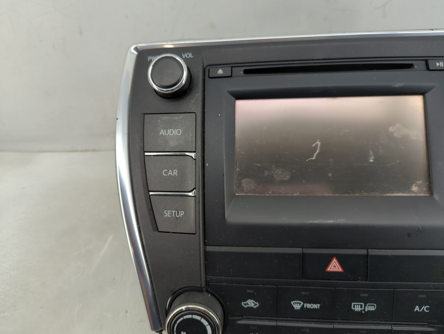 2014-2017 Toyota Camry Radio AM FM Cd Player Receiver Replacement P/N:86140-06370 Fits OEM Used Auto Parts - Oemusedautopart