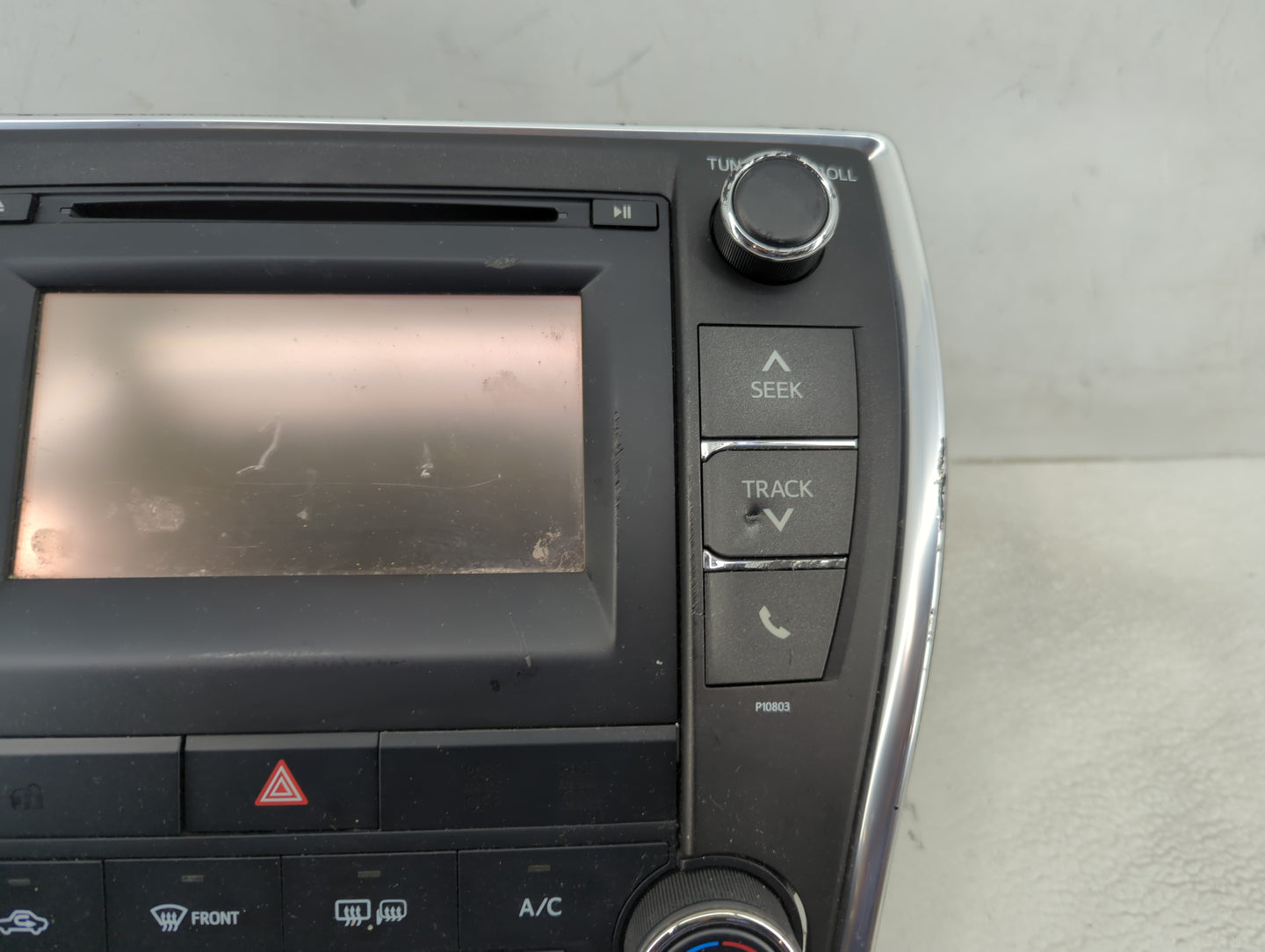 2014-2017 Toyota Camry Radio AM FM Cd Player Receiver Replacement P/N:86140-06370 Fits OEM Used Auto Parts - Oemusedautopart