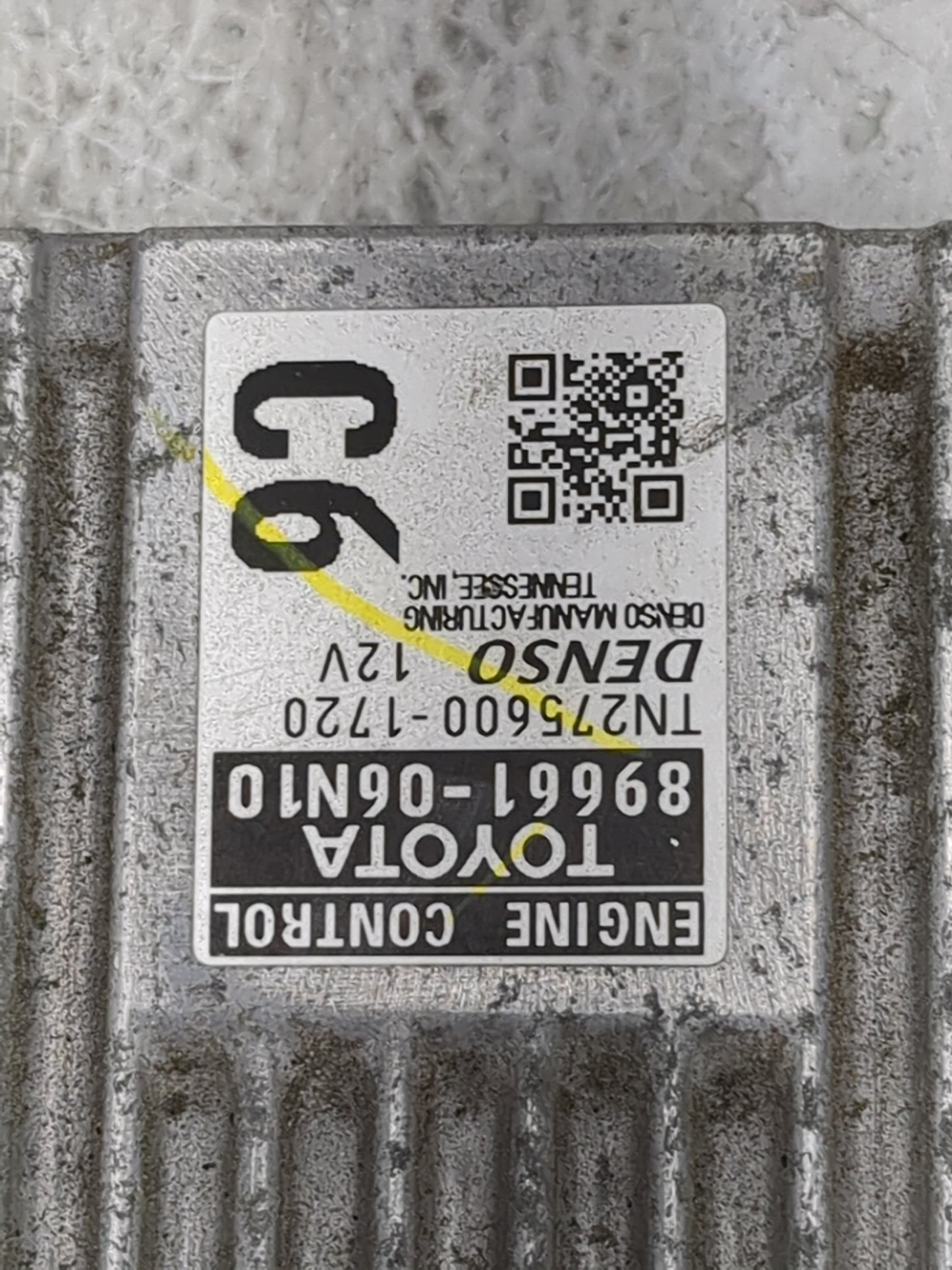 2015 Toyota Camry PCM Engine Control Computer ECU ECM PCU OEM P/N:89661-06N10 TN275600-1720 Fits OEM Used Auto Parts - Oemus