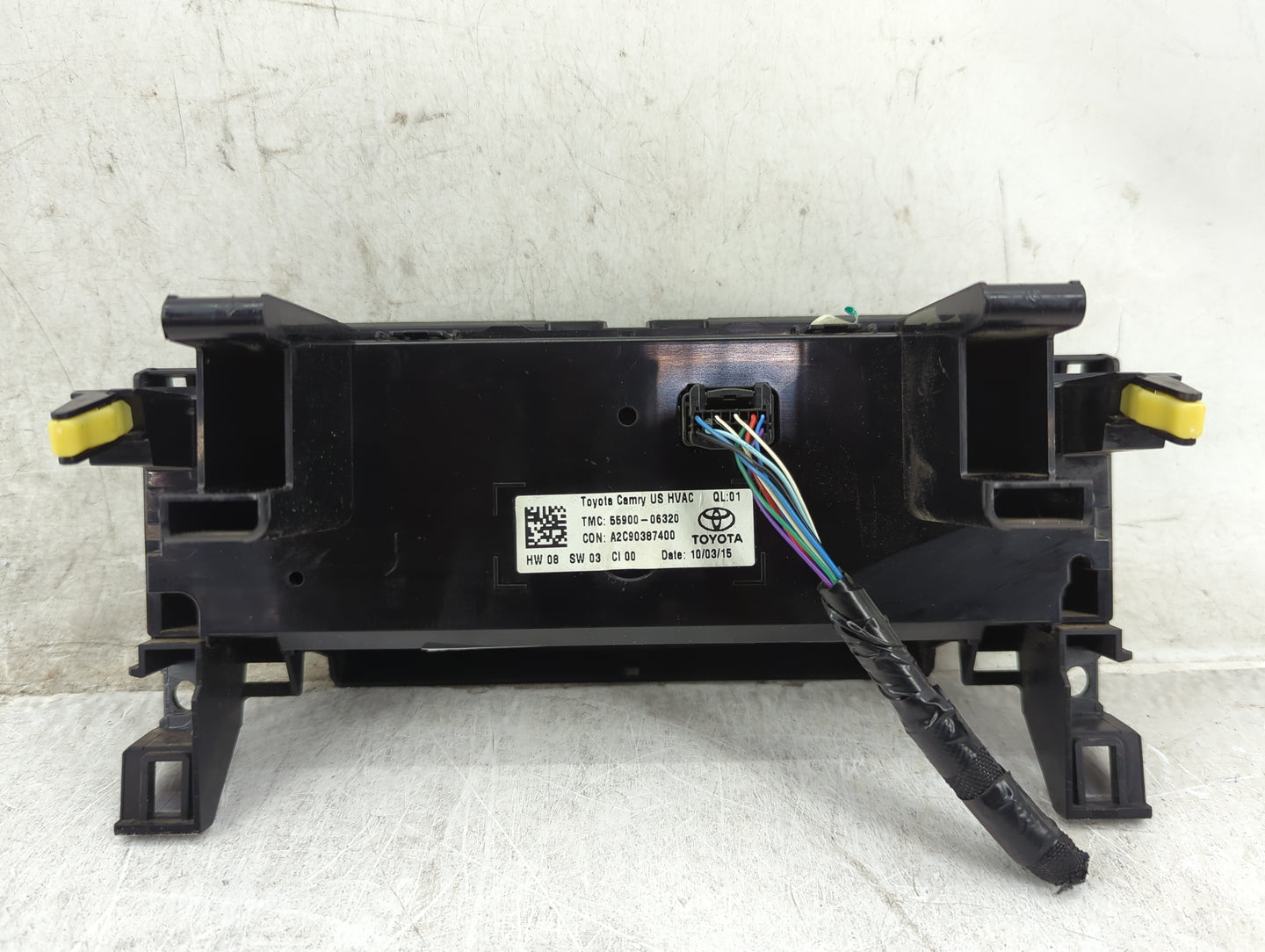 2015-2017 Toyota Camry Climate Control Module Temperature AC/Heater Replacement P/N:55900-06320 A2C90387400 Fits OEM Used Au