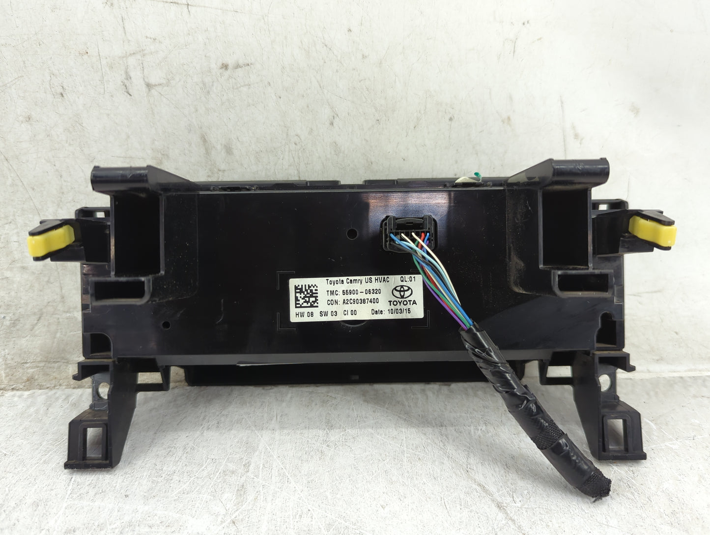 2015-2017 Toyota Camry Climate Control Module Temperature AC/Heater Replacement P/N:55900-06320 A2C90387400 Fits OEM Used Au